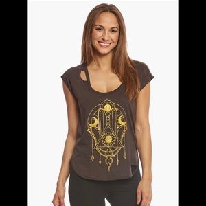 Chaser Golden Eye Hamsa Tee